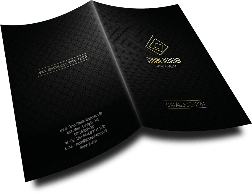 Catálogo Simone Oliveira Apresentacão